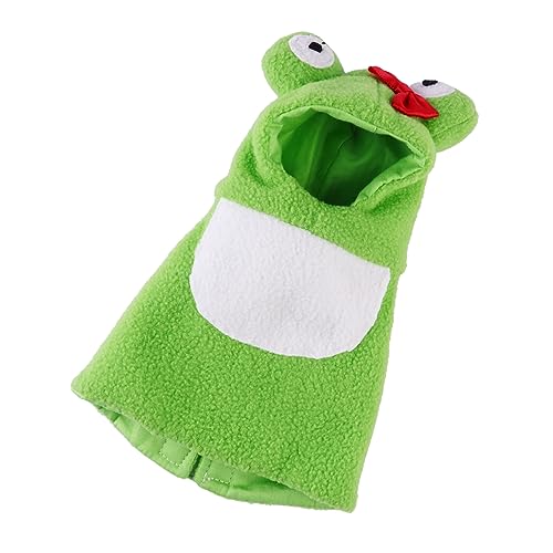 COSMEVIVI Vogelkleidung Vogelkostü Lustiges Papageienmantelkleid Nymphensittich-windelanzug Rollenspielkostü Vogeltränke Für Käfig Vogel-Kleidung Cosplay Taube Windel Green Polarfleece von COSMEVIVI