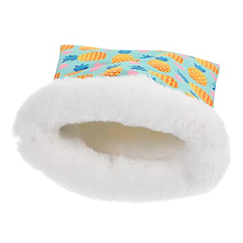 COSMEVIVI Warmes Nest, Hamster Winterversteck, Rattenbett, Warmes Meerschweinchenbett, Zuckergleiter Spielzeug, Meerschweinchen Spielzeug, Kleines Haustier Warmbett, Zuckergleiter Tasche, von COSMEVIVI