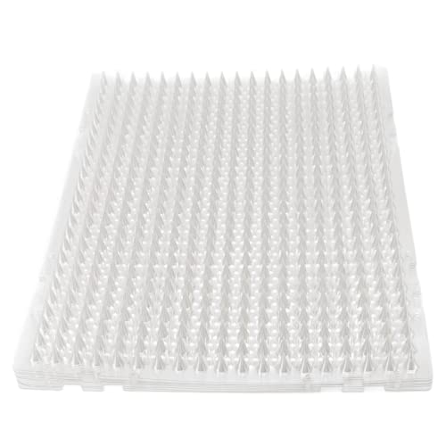 COSMICROWAVE 8PCS -Katzenmatten, PVC -Material Abschreckungs -Scat -Matte, Gebrauch im Innenbereich, große Abdeckung 34x42,5 cm, Sich sicher abgewandt, ohne zu schaden, wirksame Prävention für von COSMICROWAVE