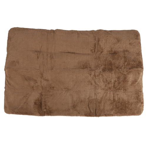 COSMICROWAVE Haustier-Heizkissen, wasserdichte Hunde-Heizkissen-Matte, fressendes Haustier-Pad, selbstwärmendes Katzenbett, weiche, hautfreundliche Hunde- und Katzen-Heizmatte, tragbare, (Khaki XL) von COSMICROWAVE