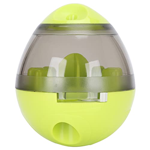 COSMICROWAVE New Dog Tumbler Leakage Toy, Pets Dogs Leaking Food Dispenser, Pet Tumbler Toy, Pet Interactive Slow Feeder Ball, Slow Feeder Treat Ball for Small, Medium Dogs Cats (Green) von COSMICROWAVE