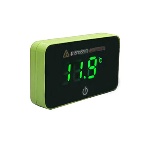 CPAOWEHF Aquarien LED Display Thermometer für Glasbehälter LED Digital Aquarium Thermometer Stick On von CPAOWEHF