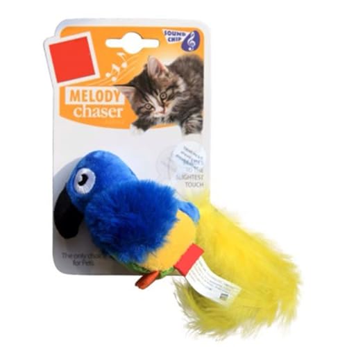 CPAOWEHF Durability Plush Cats Toy Rechargeable Cats Toy Squeaky Bird Toy Pet Cats for Cats for Cats Interactive Melodien von CPAOWEHF