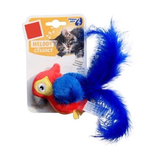 CPAOWEHF Durability Plush Cats Toy Rechargeable Cats Toy Squeaky Bird Toy Pet Cats for Cats for Cats Interactive Melodien von CPAOWEHF