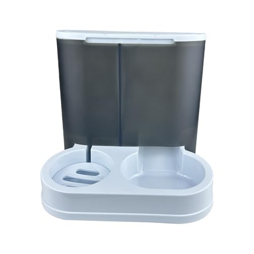 CPAOWEHF Große Kapazität Pet Feeder Mit Wasser Dispenser Kleine Hund Katzen Futter Schüssel Automatische Wasser Dispenser Bewässerung Fütterung Versorgung von CPAOWEHF