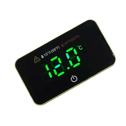 CPAOWEHF LED Aquarium Alarm Temperaturmessmesser Alarm Mit LED Bildschirm Zum Aufkleben Für Tanks von CPAOWEHF