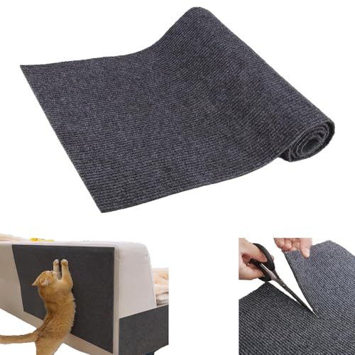 Kratzmatte Katze, Kratzmatte Selbstklebend, Kratzmatte Katze Wand Climbing Cat Scratcher Katzen kratzmatte, um Katzenkratzern Vorzubeugen und Teppiche und Wände zu Schützen (30 * 100 cm) von CPRNQY