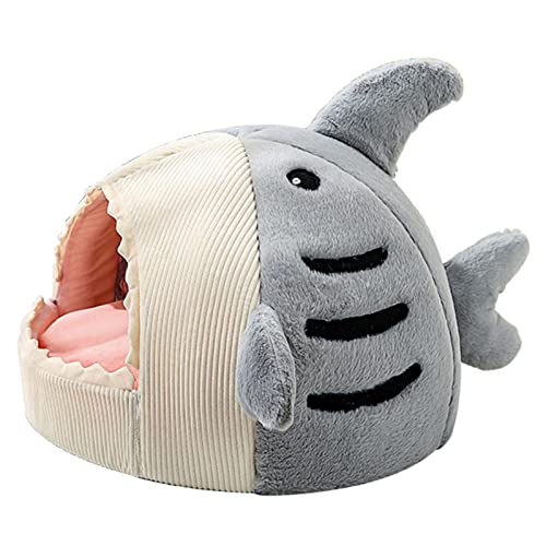Bett für Indoor-Katzen, kleine Hunde, warmes Bett, Haus, waschbar, Welpenzelt, Bett, Kätzchenhöhle, abnehmbares Kissen Bett für Indoor-Katzen, kleine Hunde, warmes Bett, Haus, waschbar, Welpenzelt, Bett, Kätzchenhöhle, abnehmbares Kissen von CQEAZ