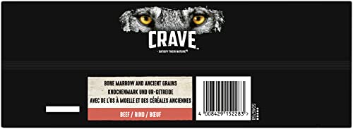 CRAVE™ Hund Beutel Rind mit Knochenmark und Urgetreide 2,8kg von CRAVE