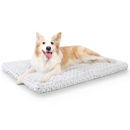 CREASION Gradual Hundebett, 61 cm, für Herbst und Winter, dünner Abschnitt der Hundematte, ganzjährig, universal, Rosen-Samt, Katzenstreu, doppelseitig, Haustiermatratze, Schlafen mit Hundebetten von CREASION