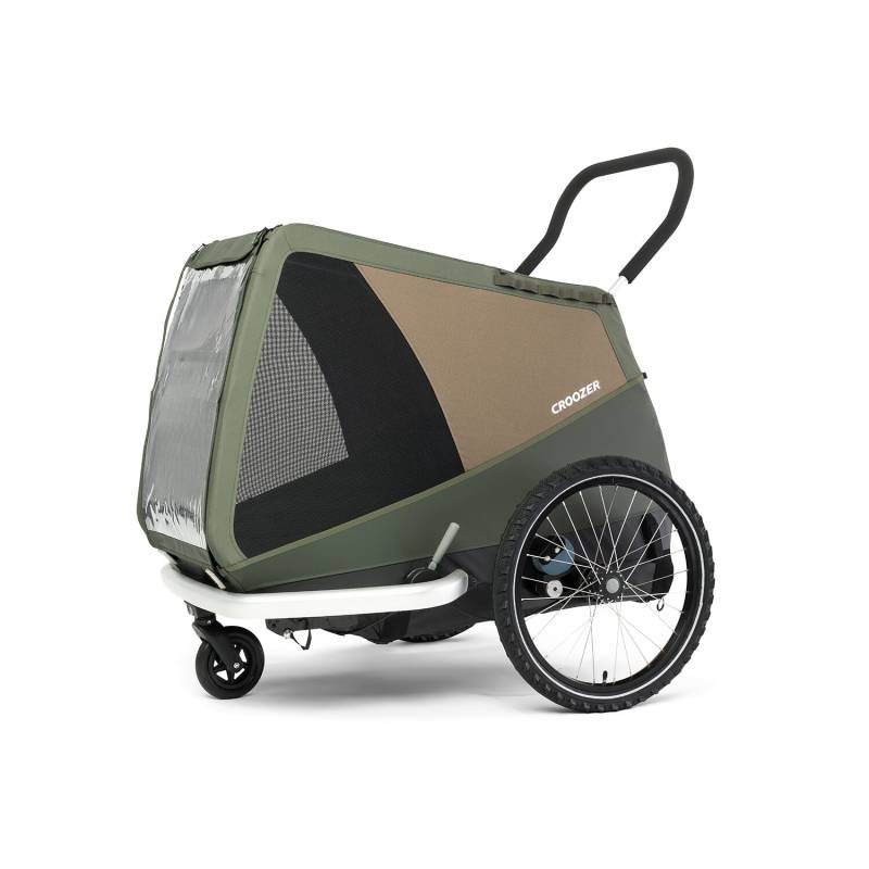 Croozer Fahrradanhänger Tammo XXL - Moosgrün von CROOZER