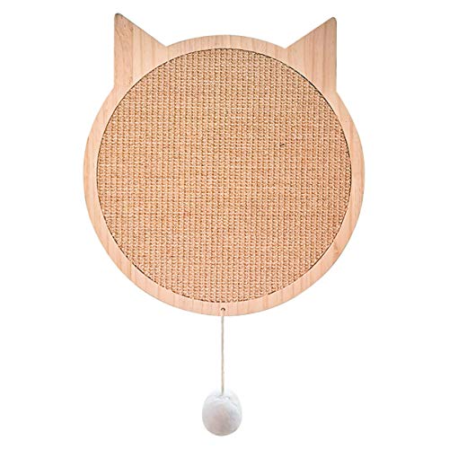 Katzenkratzbrett, Katzenkratzbrett mit Saugnäpfen, Sisal-Katzenkratzbrett zur Wandmontage, Katzen-Kätzchen-Kratzbrett/8254/65 von CSSWLAI