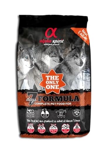 Alpha Spirit Formel 7 Tage Trockenfutter für Hunde (3 kg) von CT-TRONICS