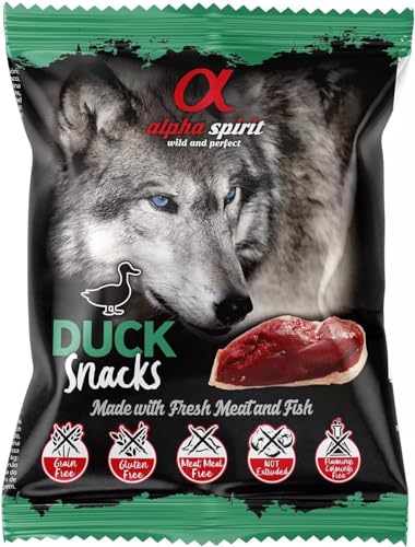 Alpha Spirit Snack Hund Geschmack 24 Stück x 50 g (Ente) von CT-TRONICS