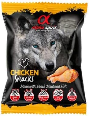 Alpha Spirit Snack Hund Geschmack 24 Stück x 50 g (Huhn) von CT-TRONICS