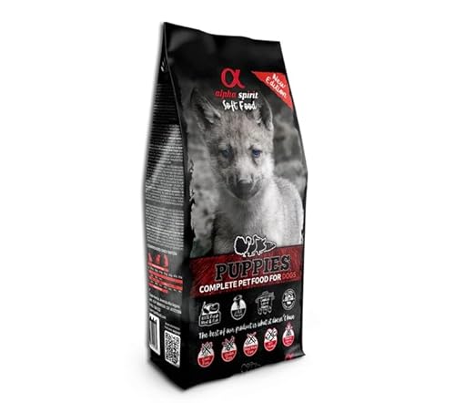 Alpha Spirit Welpen Halbnassfutter für Hunde (1,5 kg) von CT-TRONICS