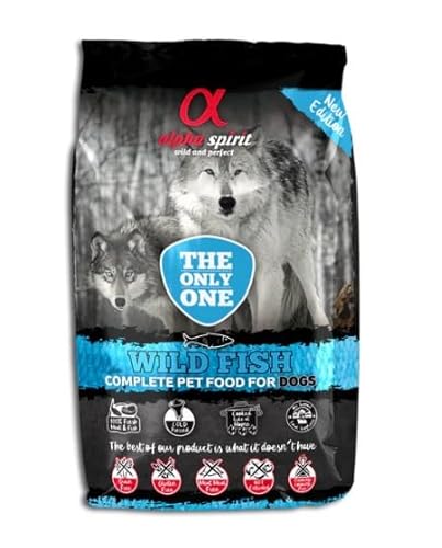 Alpha Spirit Wild Fish Trockenfutter für Hunde (3 kg) von CT-TRONICS