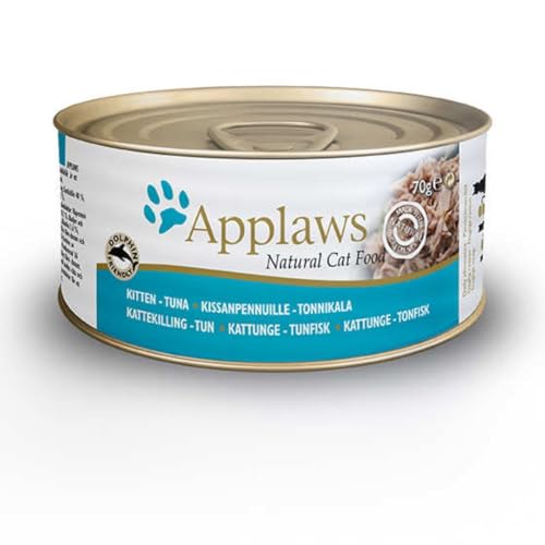 Applaws Nassfutter für Katzen, 24 Dosen x 70 g, verschiedene Geschmacksrichtungen, Senior Kätzchen, alle Altersgruppen (Thunfisch-Kätzchen) von CT-TRONICS