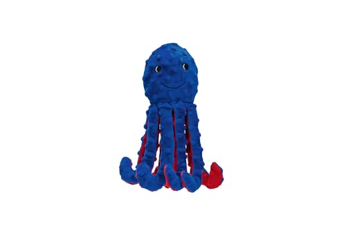 Beeztees Hundespielzeug | Faserfüllter Oktopus | Größe S | Blau von CT-TRONICS
