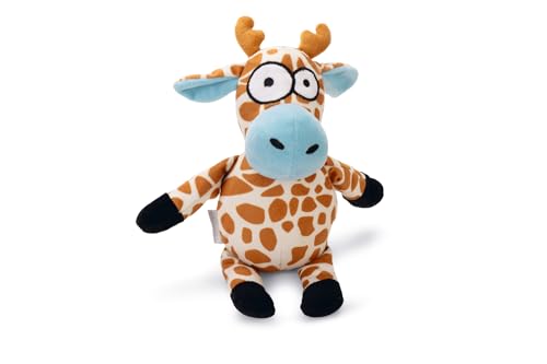 Beeztees Hundespielzeug | weicher Plüsch | mit Quietscher | verschiedene Modelle und Größen | (kleine Giraffe) von CT-TRONICS