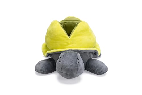 Beeztees Plüschspielzeug für Hunde | mit Snackfach | kein Quietscher | Schildkröte | Schnecke | Frosch | Schlange | 3er-Pack | (Tortuga) von CT-TRONICS