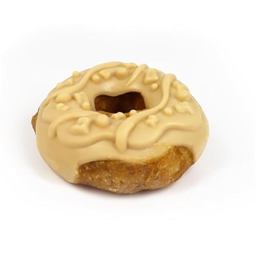 Bubimex Snack Donut aus glasiertem Huhn, Ø 7 cm, 10 Stück (5 Kokosnuss + 5 Karotten) von CT-TRONICS