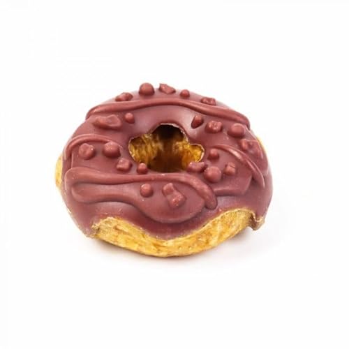 Bubimex Snack Donut aus glasiertem Huhn, Ø 7 cm, 10 Stück (Blaubeeren) von CT-TRONICS