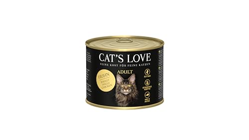 Cat'S Love Katzennahrung 6 x 200 g Hühnchen von CT-TRONICS