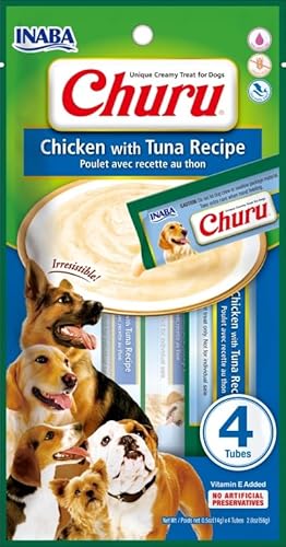 Churu Hunde gesunde Snacks für Hunde (Huhn und Thunfisch, 12 x 4 x 14 GR) von CT-TRONICS