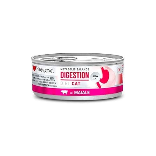 Disugual Katzen-Diät | für besondere Ernährungsbedürfnisse | 12 x 85 g | (12 x 85 g, Schweinefleischverteilung) von CT-TRONICS