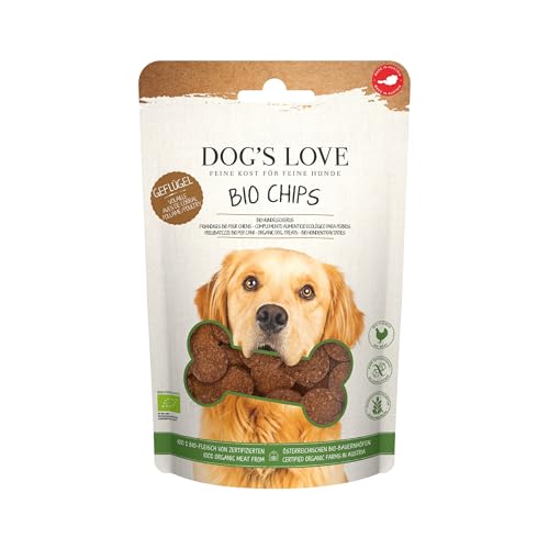 Dog'S Love Gesunde Snacks für Hunde, nass und halbfeucht, 6 x 150 g (Hühner-Chips) von CT-TRONICS