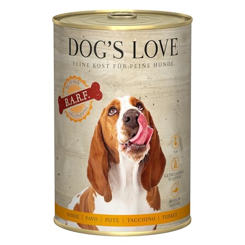 Dog's Love Barf Ergänzungsmittel für Hunde, Pur (18, 400 g) von CT-TRONICS