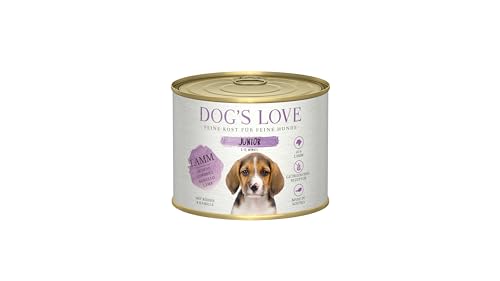 Dog's Love Puppy | Nassfutter für Welpen (Welpen) | 6 x 200 g (6 x Lamm) von CT-TRONICS