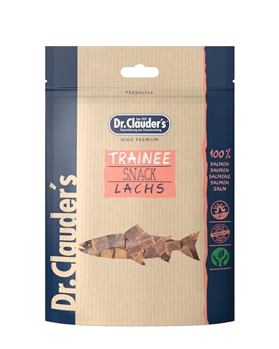 Dr. Clauder's Gesunde Snacks für Hunde | verschiedene Geschmacksrichtungen | Beutel 10 x 50 g | (Lachs) von CT-TRONICS