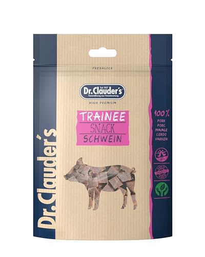 Dr. Clauder's Gesunde Snacks für Hunde | verschiedene Geschmacksrichtungen | Beutel 10 x 50 g | (Schwein) von CT-TRONICS