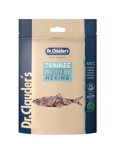 Dr. Clauder's Gesunde Snacks für Hunde | verschiedene Geschmacksrichtungen | Beutel 10 x 50 g | Hering von CT-TRONICS