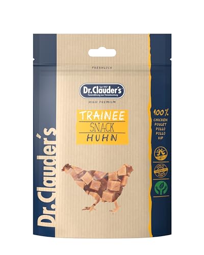 Dr. Clauder's Gesunde Snacks für Hunde | verschiedene Geschmacksrichtungen | Beutel 10 x 50 g | Hühnchen von CT-TRONICS