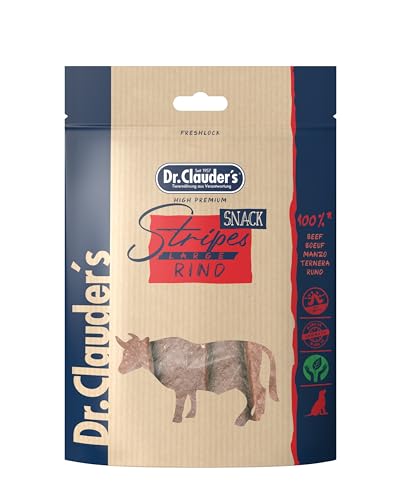 Dr. Clauder's Gesunde Snacks für Hunde | verschiedene Geschmacksrichtungen | Beutel 10 x 50 g | Rindfleisch von CT-TRONICS