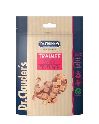 Dr. Clauder's Gesunde Snacks für Hunde | verschiedene Geschmacksrichtungen | Beutel 10 x 50 g | Truthahn von CT-TRONICS