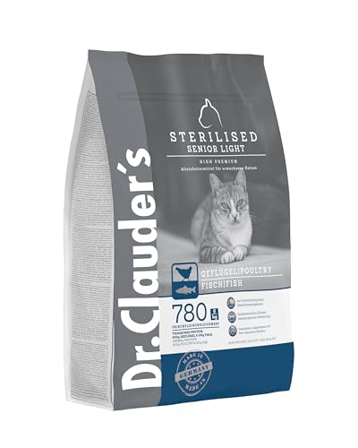 Dr. Clauder's Premium Trockenfutter für Katzen, Hähnchengeschmack für sterilisierte Katzen, 1,5 kg von CT-TRONICS