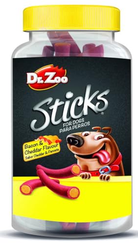 Dr. Zoo Sticks Dose 500 g | verschiedene Geschmacksrichtungen | (500 g, Cheddar-Käse und Pancette) von CT-TRONICS