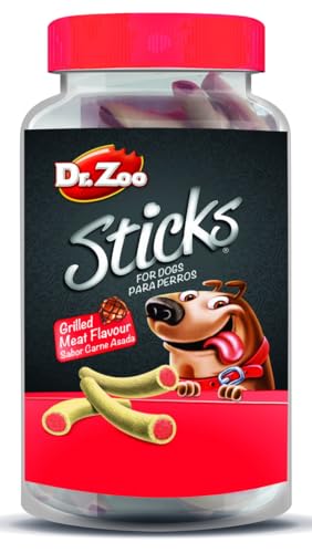 Dr. Zoo Sticks Dose 500 g | verschiedene Geschmacksrichtungen | (500 g, gegrilltes Fleisch) von CT-TRONICS