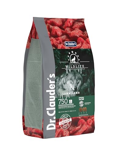 Dr.Clauder's | Trockenfutter für Hunde | Wildlife Sorte | 2 kg | (2 kg, Lamm) von CT-TRONICS