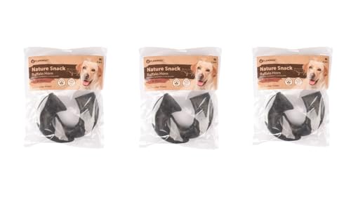 Flamingo Snacks für Hunde Nature Snack Horn, Medium, 3 x 2 Stück von CT-TRONICS