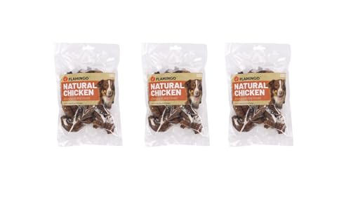 Flamingo Snacks für Hunde Nature Snack Hühnerhals 3 x 200 g von CT-TRONICS