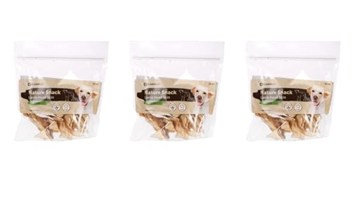 Flamingo Snacks für Hunde Nature Snack Lamm Kopfhaut 3 x 200 g von CT-TRONICS