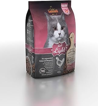 Leonardo Adult Light | Trockenfutter für Katzen | Vollfutter für erwachsene Katzen aller Rassen ab 1 Jahr (400 GR) von CT-TRONICS