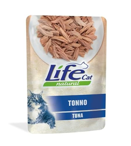 Life Cat 10 Umschläge x 70 g gesundes Katzenfutter (Thunfisch) von CT-TRONICS