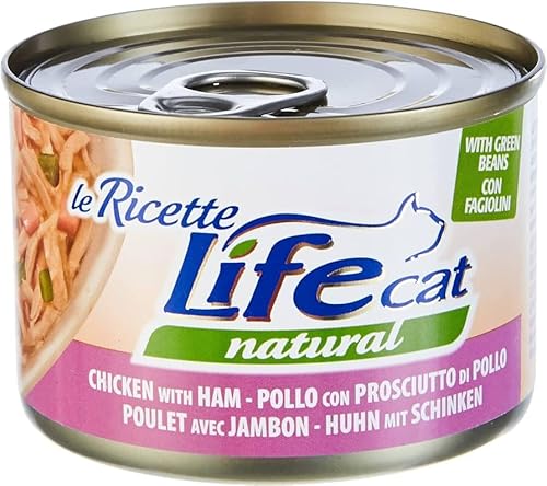 Life Cat 8 Dosen x 150 g (Huhn/Schinken/Grüne Bohnen) von CT-TRONICS