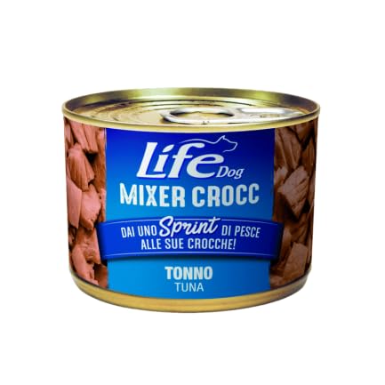 Life Dog Mixer Crocc Nassfutter für Hunde, 10 Dosen x 150 g (Thunfisch) von CT-TRONICS